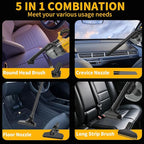 Cordless Vacuum for DE-Walt 20V Battery, 5-in-1 Handheld Electric Vacuum Cleaner with 500W Powerful Motor, 46 CFM Portable Hand Vacuum with HEPA Filter for Car, Carpets, Furniture (No Battery)