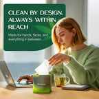 Bulk Case: Bamboo Facial Tissue | 3-Ply Strong | Lint-Free, Fragrance-Free | Gentle for Sensitive Skin | BPA & PFAS-Free, FSC Certified | 24 Cube Boxes | PALM NAKI