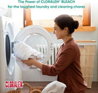 Cloralen Household Cleaning Liquid Bleach - 32.12 fl oz - 3-in-1 Multipurpose Cleaner for Laundry, Bathroom & Kitchen - Deodorizes, Whitens & Deep Cleans