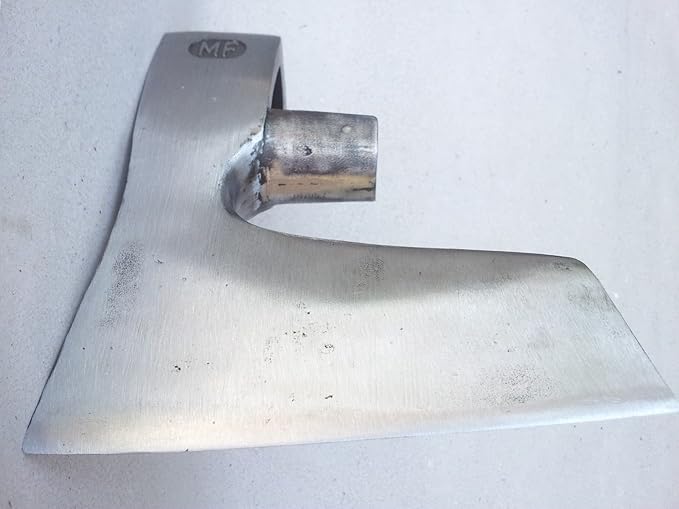 3.7lbs Bearded Steel AXE Head with Metal Guard for Handle Protection