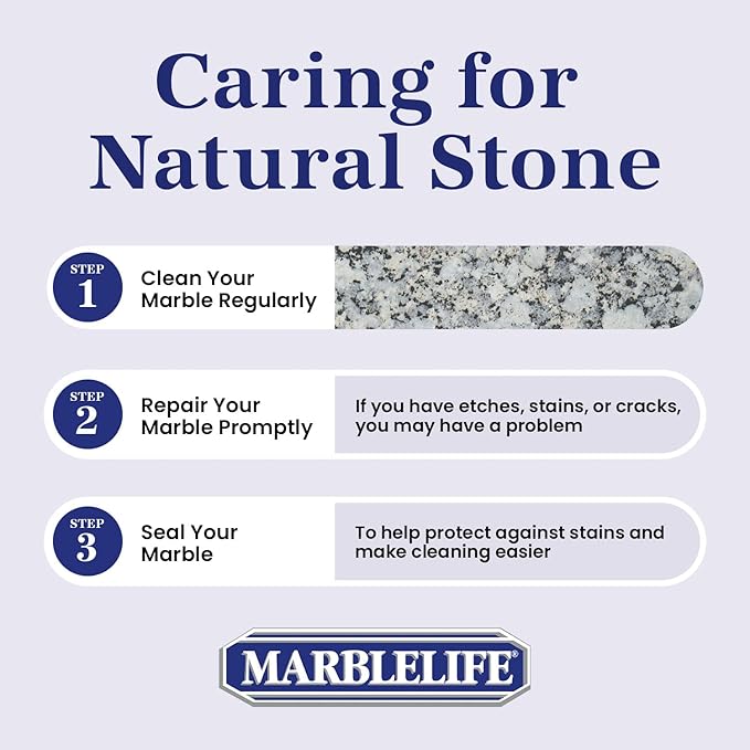 Granite & Quartz Cleaner, Safe & Powerful Granite Countertop Cleaner, Oil & Wax Free Quartz Countertop, Effective Stone Care & Cleaning, Ready-To-Use Refill Gallon