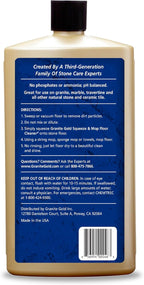 Granite Gold Squeeze and Mop Floor Cleaner For Granite, Marble, And Other Natural Stone Or Ceramic Tile Surfaces, 32 Fl Oz