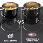 Weiman Ceramic and Glass Cooktop Cleaner - Heavy Duty Cleaner and Polish (10 Ounce Bottle and 3 Scrubbing Pads)