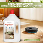 Floor Cleaning Solution Compatible with Roborock – 82 FL OZ Gardenia Floor Cleaner – Sweet, Long-lasting Fragrance, – For All Cordless Wet/Dry Vacuum Mop Cleaner & Robot Vacuums with Mopping