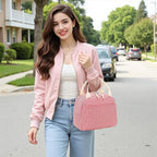 Bluboon Lunch Box for Women Cute Lunch Bag Reusable Insulated Lunch Bags Large Capacity Lunchbox Cooler for Work Picnic or Travel