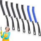 7 Pcs Hard Bristle Crevice Cleaning Brush, Multifunctional Grout Cleaner Brush, Thin Gap Cleaning Brush Set, Small Cleaning Tools for Household Use, Kitchen, Bathroom, Toilet, Window Track,Tight Space