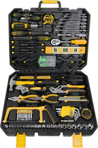Start Pro 237-Piece Household & Auto Repair Tool Kit - General Hand Tool Set with Screwdrivers, Sockets, Wrenches & Plastic Storage Case, Portable for DIY
