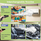 Steam Cleaner,15s Heat-Up,1.4L Tank,Steamer for Cleaning with 10 pcs Accessories,Multi-2500W High Temperature and Pressure handheld steamer,Steam Clea (3-Black&White)