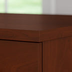 Bush Furniture WC81765 Bookcase, Bookshelf, Large Book Living Room, Home Office, or Entryway, Tall 5 Shelf, Hansen Cherry