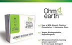 Ohm Earth’s Wash Laundry Detergent Sheets Hypoallergenic & Dye-Free Liquidless Detergent, Fast Dissolving Concentrated Strips Ideal for Sensitive Skin, 50 count (up to 100 Loads) Spring Breeze