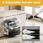 Handheld Steam Cleaner 1200ml High-Pressure with Large Tank for Floors, Cars, Upholstery & Grout Cleaning