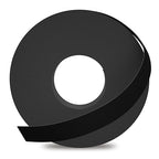 GSCIT Club Black Edge Banding, 1 inch x 100ft Melamine Edge Banding with Hot Melt Adhesive Preglued Cabinet Edge Banding Flexible Black Veneer Edging