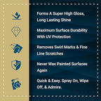 Bling Sauce Platinum: Secret Sauce, High-End Ceramic (Si02) Coat plus Surface Protection with High Gloss Shine, 24oz, for Painted Surfaces, Cars, Trucks, Motorcycles