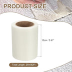 PATIKIL Drywall Repair Mesh Tape, 6 inch x 82 ft Fiberglass Repair Patch Self-Adhesive Dry Wall Joint Tape 9 Mesh Wall Hole Crack and Seam Patch, White