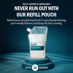 Kair Signature Fabric Conditioner Refill - Wild Juniper & Bergamot | Plant-Based Fabric Softener, 16.9 Fl Oz, Vegan, Cruelty-Free, Biodegradable, Anti-Static Softens & Protects Fibers