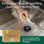 CLEANOMIC Garbage Disposal Tablets and Tablet Tin Bundle