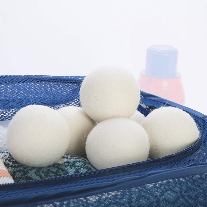 Smart Design 3933142 Dryer Balls, Natural Wool