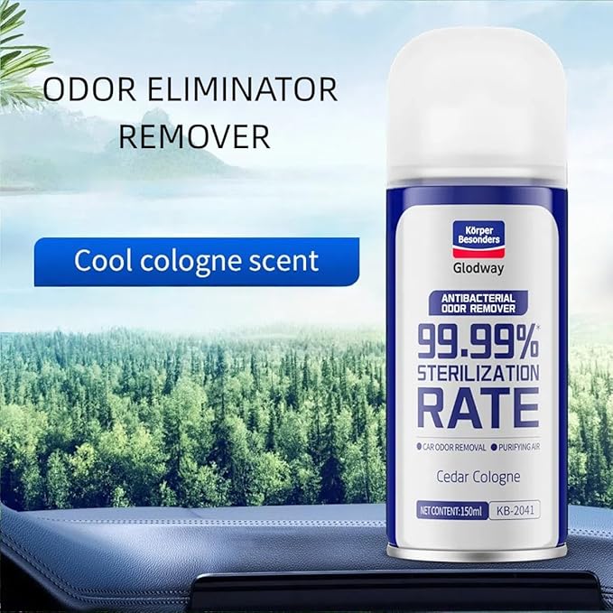 Glodway Air Refresher,Odor Eliminator Remover Spray,Odor Remover,Cologne Long-Lasting Scent For Home,Couch,Mattress,Furniture, bathroom,Fabrics & Trash,6 Ounce,4 pack