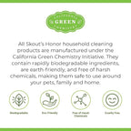 SKOUT'S HONOR Severe Mess, Stain and Odor Remover - Advanced Formula for Tackling the Worst Dog Messes, Eco-Friendly Formula for Carpets and Home, 35oz