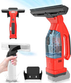 Window Vacuum Squeegee Cordless Compatible for Milwaukee 18V Battery (No Battery), Electric Window Cleaner Window Vacuum, Vacuum Squeegee for Window Cleaning, Mirror, Glass, Car Windshield