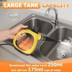 Handheld Steam Cleaner - High Pressure Steam Cleaner for Home, Multi-Functional Cleaning Tools for Kitchen, Bathroom, Couch, Car. Portable Steamer Makes Housework Easier