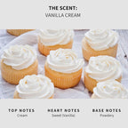 Lapew Vanilla Cream Scented Mop Soap - Luxury Floor Cleaner Concentrate for Mopping Tile, Laminate, Vinyl & Hardwood | Streak-Free, Low-Foam | 36 oz