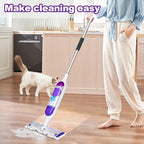 22 Count Disposable Power Mop Refills Compatible with Swiffer PowerMop Multi-Surface Floor Mop and Swiffer Power Mop Wood Mop, Power Mop Pads for Floor Surface Cleaning
