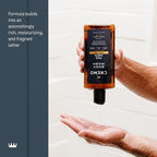 Cremo Body Wash Men, Notes of Bright Cardamom, Dry Papyrus and Aromatic Palo Santo, 16 Fl Oz