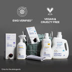 ATTITUDE Liquid Laundry Detergent, EWG Verified, HE Compatible, Plant-Based & Vegan, Natural Laundry Soap, Lavender Scent, 40 Loads, 67.6 Fl Oz