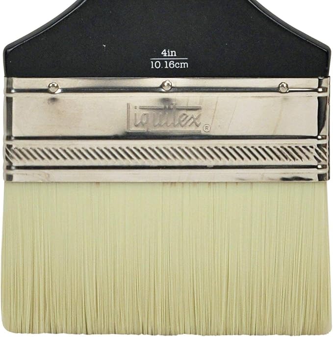 Liquitex 4 1300704 Professional Freestyle Large Scale Brush, Broad Flat/Varnish inch, Short Handle, Multi