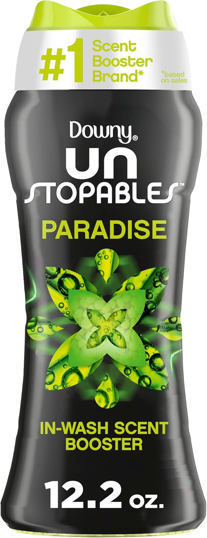 Downy Unstopables In Wash Scent Booster Beads, Paradise Scent, 12.2 oz, Laundry Beads for Odor Protection, Downy Scent Booster Beads, Laundry Scent Boosters