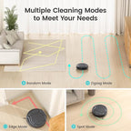 Lefant Robot Vacuums, 2200Pa Suction, 120 Min Runtime, WiFi/App/Alexa Control, Anti-Collision/Drop Sensor, Self-Charging Robotic Vacuum Cleaner, Slim, Q