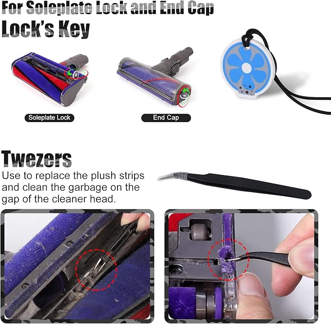 Customized Screwdriver Compatible with Dyson V6 V7 V8 V10 V11 V12 V15 Vacuum Cleaner, Screwdriver Set for Maintenance and Cleaning Disassembly