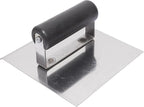 MARSHALLTOWN QLT Stainless Steel Hand Edgers, Plastic Handle, 152mm Width, 152mm Length, 19mm Radius, 22mm Lip, Made In The USA, CE515SP