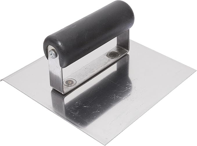 MARSHALLTOWN QLT Stainless Steel Hand Edgers, Plastic Handle Material, 152mm Width, 152mm Length, 3mm Radius, 6mm Lip, Made In The USA, CE511SP