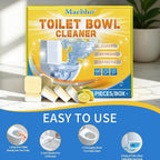 Toilet Bowl Cleaner Tablets (24 Count) | Septic Safe, Eco-Friendly Drop-in Tablets for Continuous Cleaning | Powerful Stain & Limescale Remover with Long-Lasting Fresh Scent