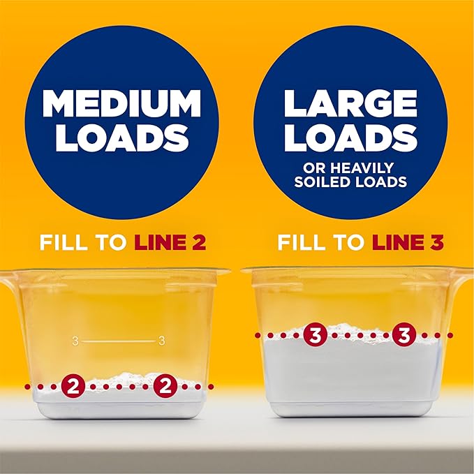 Arm & Hammer Plus OxiClean Powder Laundry Detergent, Fresh Scent, 45 Loads, 3.48 Pound (Pack of 1) - Package May Vary