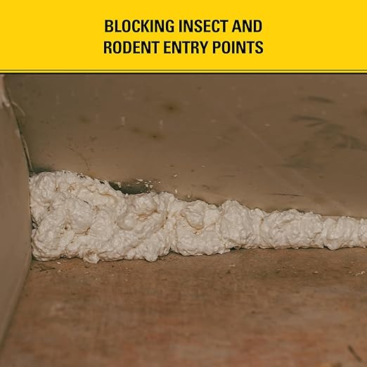 Stanley F993 Expanding Foam Sealant Spray – (2x12oz) Gaps & Cracks Filler, PestBlocker for Indoor/Outdoor Use – Paintable, Waterproof, Polyurethane Insulation Foam with Straw Applicator | 2 Pack