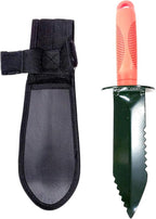 ASR Outdoor 13" Serrated Edge Digger, Versatile Hand Trowel for Breaking up Hard Ground