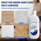 Multi-Surface Floor Cleaning Solution Compatible with Tineco iFLOOR 2/3/5 & FLOOR ONE S3/S5/S6/S7 PRO, Low Foam Floor Cleaner for All Cordless Wet/Dry Vacuum & Robot Vacuums Mop (2 Bottle, Original)