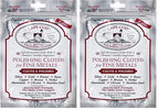 Cape Cod Polish Co Metal Polishing Cloths Foil Pouch 0.53oz, Stainless Steel (Pack of 2)