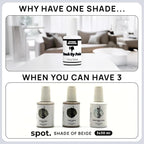 spot. Touch-Up Paint | Matte Finish for Cabinets, Walls, Doors & Furniture | Multi-Tone Gray Repair Kit | Quick-Dry, Self-Priming, Low-Odor, Eco-Friendly | No-Sanding or Primer Needed | 3 Pack