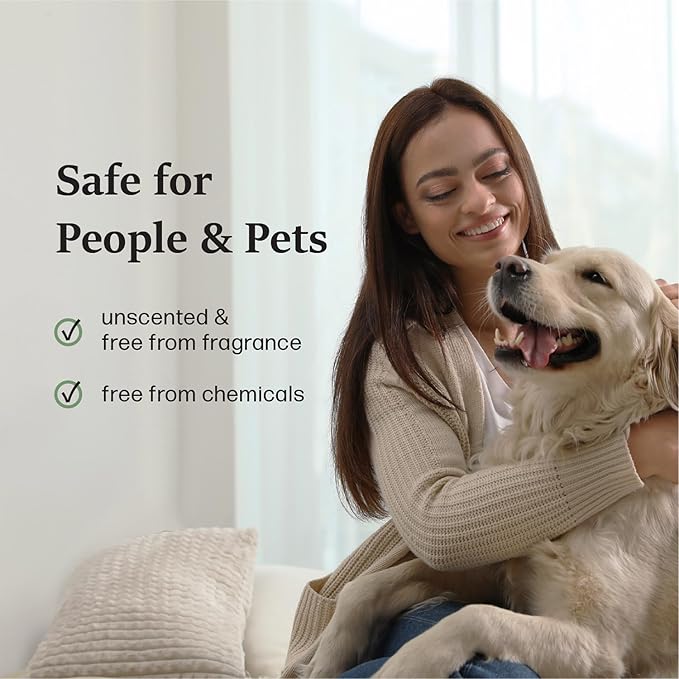 Moso Natural Air Purifying Bag 300g (10.58oz) Premium Bamboo Charcoal Odor Absorber for Home & Pet, Closet Odor Eliminator & Small Room Deodorizer, Unscented Charcoal Bags Last 2 Years (2 Pack)