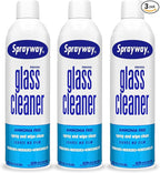 Sprayway Glass Cleaner, SW-050 19 oz Cleaner for Auto and Home for a Streak-Free Shine, Deep Cleaning Foaming Action, Safe for Tinted & Non-Tinted Windows, Ammonia Free Foam Glass Cleaner, Pack of 3