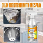Joe Fish Kitchen Cleaner,Ju Fish Kitchen Cleaner,Multifunctional Powerful Kitchen Foam Cleaner Spray,Kitchen Foam Cleaner (2)