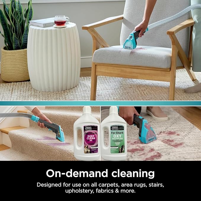 1L Stain & Odor Remover, Carpet Cleaner. Compatible With Shark All Upright And Compact Deep Carpet Cleaners(SYSTEM FORMULA 1)