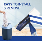 60 Count Ultrathick Microfiber Mop Pads Refills for Bona Hardwood Floor Cleaner & All 15''-17''Hook & Loop System Mop.Disposable Heavy Duty Mopping Pads for Floors Cleaning.