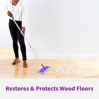 Rejuvenate Professional Wood Floor Restorer Fills Scratches, Shines And Protects Wood Flooring For A High Gloss Shine, 1 Gallon, 2 Pack