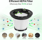 1PCS HEPA Vacuum Filter Handheld Cordless Vacuum Cleaner, Washable and Reusable (Filter Only)