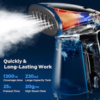 Bear Steamer for Clothes, 1300W Powerful Fast-Heating Handheld Garment and Clothes Steamer with Large 230ml Tank, Auto-Off Safety, Includes Brush, Perfect for Home and Travel Wrinkle Removal